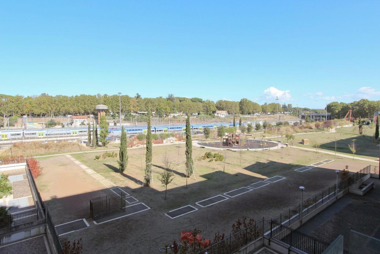 Cozy Terrace Apt Close To Eataly And Metro Piramide Rom Exterior foto